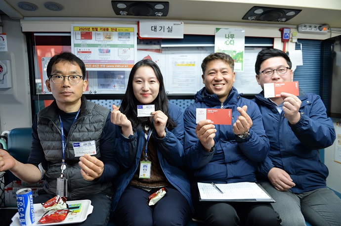 대성에너지, 임직원 사랑나눔 헌혈행사 펼쳐 사회공헌 활동 사진
